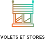 Pictogramme Volets et stores Menuiserie du Vignoble